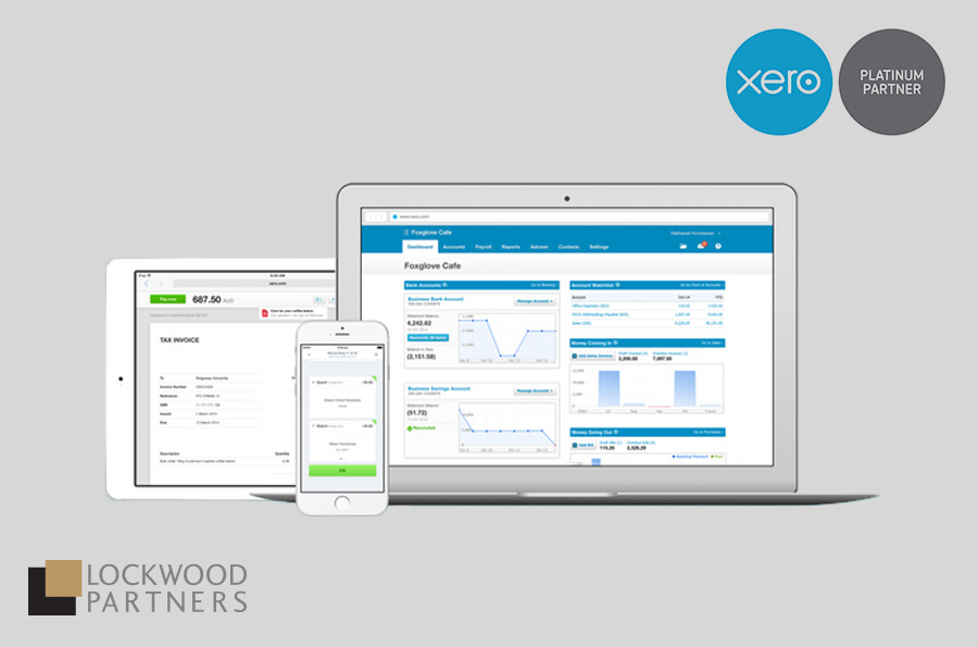 Lockwood Partners is a platinum partner of Xero, the cloud accounting software.